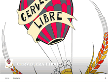 Tablet Screenshot of cerveceralibre.com